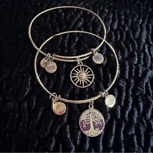 Alex and Ani Charm Two Bracelet Set